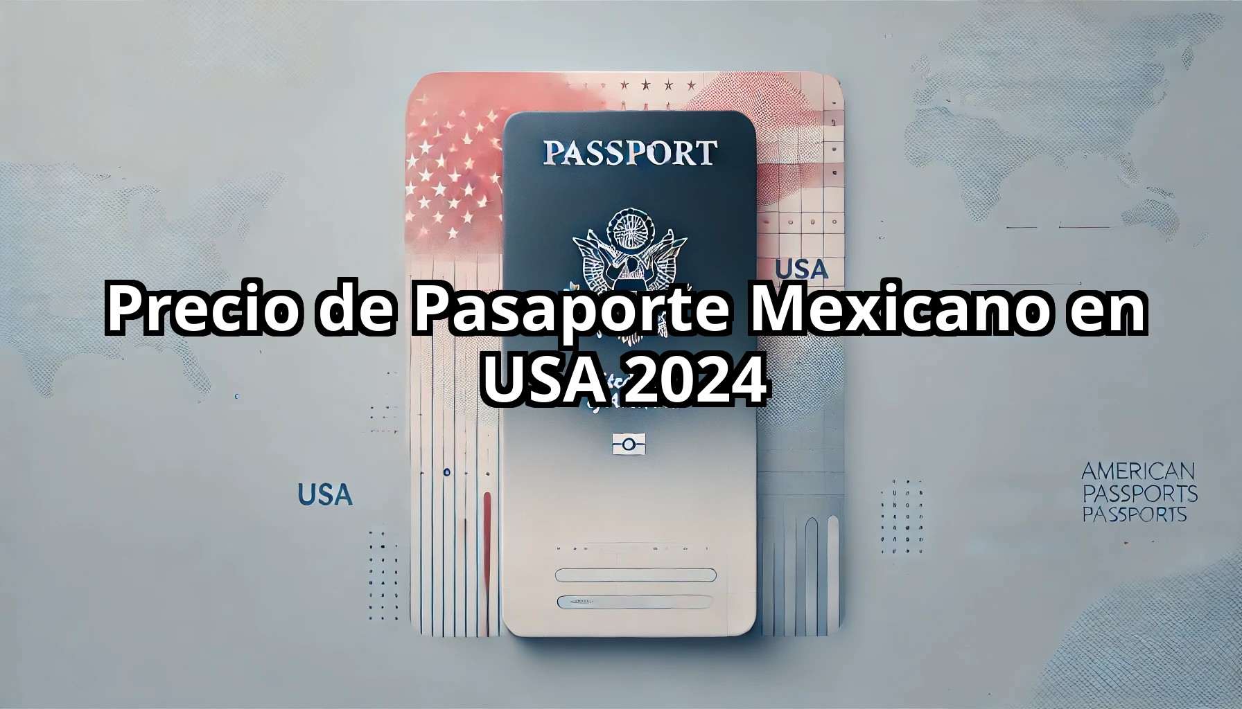 Precio de Pasaporte Mexicano en USA 2024